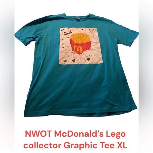 McDonald's Other - McDonald's Graphic Teal T-Shirt